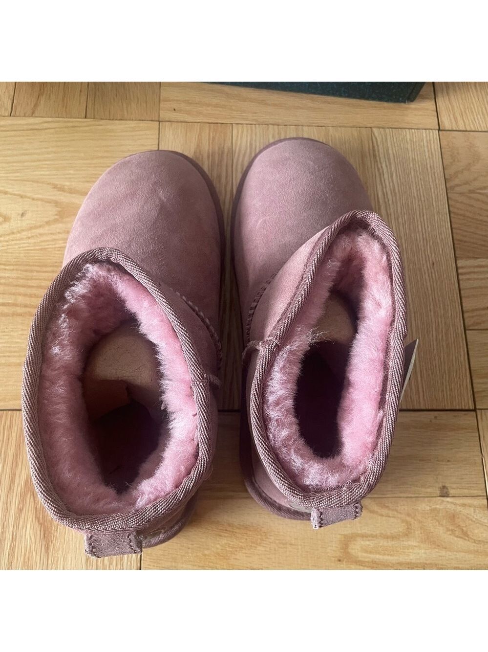 NIB TNAxEmu Australia Stinger Micro boots blush pink size 7 - Picture 5 of 9